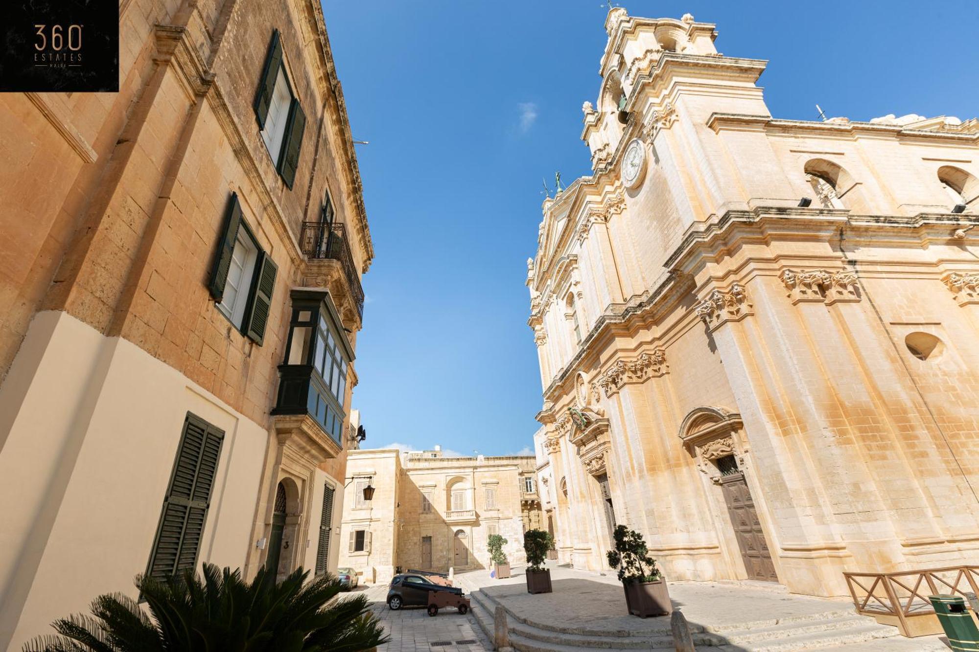 Palazzo El Cattedrale In Historic Mdina By 360 Estates Villa Exterior photo