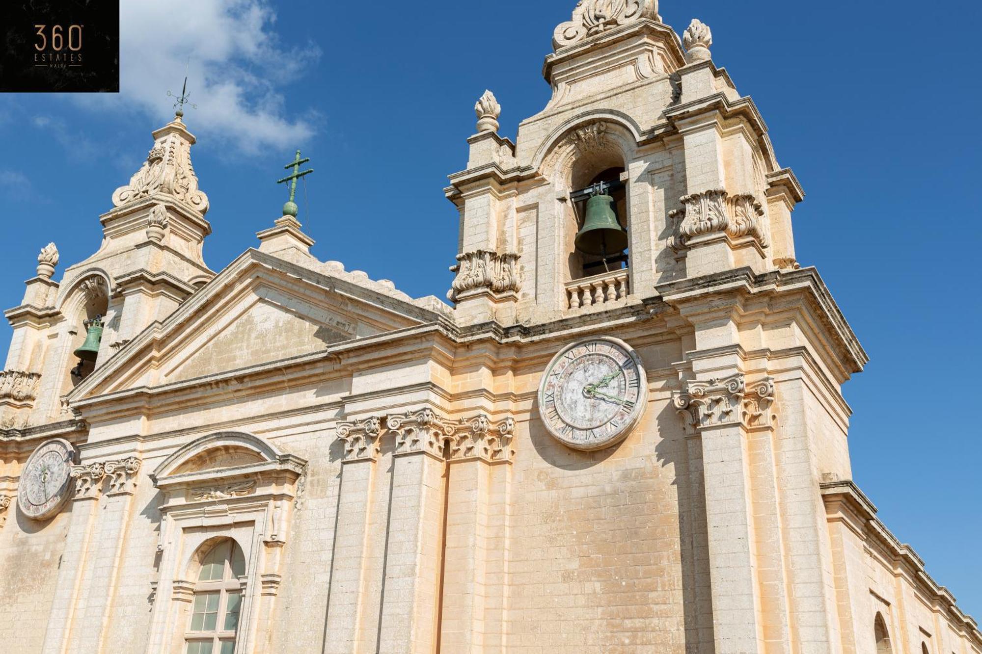 Palazzo El Cattedrale In Historic Mdina By 360 Estates Villa Exterior photo